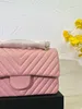 Kvinnor Luxury Channel Bag designer väskor CF Bag Axelväskor Tote Texture Patent Braidr Chain Bags New Fashion Trend Retro Style Envelope Bag Crossbody Messenger Bag