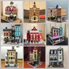 Blocks Creatoring Expert Pet Book Shop Town Hall Downtown Diner Model Moc Modular Building Brick Bank Cafe Corner Toys Parisian 230504