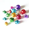 Christmas Decorations 500Pcs/lot Colorful Iron Loose Beads Small Jingle Bells DIY Handmade Crafts Xmas Decoration Pendants Jewelry MR0029