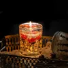 Geurende kaars etherische olie aromatherapie kaar jelly wax ware bloem senior meisje slaapkamer duurzame geurdecoratie set met hand gif p230504