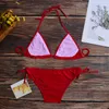 Womens Swimwear Sexy Women Pure Color Swimwear Summer Style Lady Bandage Bikini Set Pushup Bra Bathing Suit Brazilian Biquini 230504