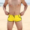 Heren shorts Superbody Menbrand Swimsuit Trunks Metroseksuele sexy lage taille pocket zwemkleding zwembroek shorts zwem strand shorts home zwempak z0504