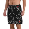 Shorts pour hommes Indicateur de cap Hommes Beach Fitness Maillot de bain à séchage rapide Funny Street Fun 3D