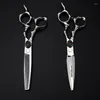 Inch Skull Hair Cutting Scissors High Quality Barber Professional Hairdressing Thinning Salon Shears