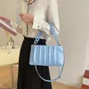 Borse da sera Nuvola pieghettata di marca per donna Borsa a tracolla di alta qualità Borse e borsette Borsa a tracolla carina di design di lusso