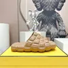 2023 Luxury Slippers Cloud Slides Brand Designers Ladies Platform Orange Rubber Sandals F Slide Sandal Lovely Sunny Beach Woman Men Mules