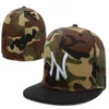 2024 24 Styles NY Letter Baseball Caps Sunscreen Men eller Women Sport Casquette Bone Aba Reta Full Closed Fitted Hatts