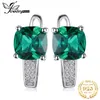 Ear Manschettsmycken Simulerade Green Emerald Creat