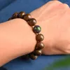 Strand Vietnam Huian Agarwood 12 mm Wenplay Bouddhist Beads Hand String Large Lacque Men Women Accessoires Bracelet Gift Chinese Style