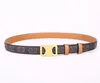 Mode Gladde Gesp Riem Retro Design Dunne Taille Riemen voor Mannen Dames Breedte 2.5 CM Echte Koeienhuid 3 Kleur Optioneel Hoge Kwaliteit