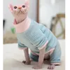 Clothing Hairless Cat Hoodies Thick Sphynx Overalls Soft Jumpsuit Puppy Small Dog Costumes Clothing Kitten Coat 2022 Pet Wear