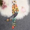 Spring and Autumn New Emulation Silk Scarf All-Match Twill Silk Tied Bag Handle Ribbon Thin Strip Small Silk Ribbon Scarf