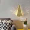 Lampade da parete Lampada in vetro Lanterna Applique Marmo Glassa Decorazioni per la cucina Camera turca coreana Luci per letto a castello