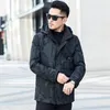 Herren Daunen 2023 Weiße Entenjacke Herren Koreanischer Druck Wintermantel Puffer Warmer Parka Abrigo 2028 YY1460