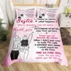 Ensembles de literie thème africain housse de couette filles citations inspirantes florales pour enfants adolescents chambre décoration mignon Vintage cadeau