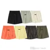 2023 été hommes Shorts Nylon qualité couleur unie lettre imprimer Outwear Baggy pantalon High Street Shorts