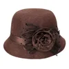 Wide Brim Hats Women Top Hat Sunhat Decoration Sun Protection With Bow For Outdoor Costume