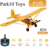 Aircraft Modle WLtoys XK A160 J3 RC Airplane RTF EPP RC Brushless Motor Airplane Foam Plane Sistema 3D6G Kit apertura alare 650mm per regalo per adulti 230504