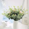 Decorative Flowers & Wreaths Heads Eucalyptus Bouquet Artificial Tree Branches Wedding Home Decoration DIY Flower Arrangment Faux PlantDecor