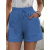 Femmes Shorts Shorts Femme Mode Femmes Vêtements Casual Coton Lin Sweatshorts D'été Vetement Femme Shorts pour Femmes 230504