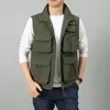 Men's Vests Pograph Vest Tactical Clothing Man Jacket Men Sweatshirts Tools Pocket Elegant Casual Mesh Luxury Unloading