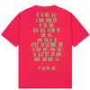 T-shirt de créateur T-shirt Distinguisant Market High Version Trends T-shirt Pure Pure Englis