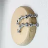 Vrouwen Saturn Bone Stud -planeet Lange Tassel oorbellen voor Igft Party Fashion Jewelry