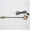 Topoch Plug in Bronze Sconnces de parede LED antigo 3W AC100-240V Lâmpada de leitura flexível focada no trabalho para o trabalho Livro de estudo