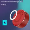 Tragbarer Bluetooth-Lautsprecher, kabelloser Bluetooth-Lautsprecher Mini-Lautsprecher rot