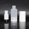 100 stcs 20/30/50 ml Airless pompfles cosmetische verpakking lege monster container lotion plastic vacuüm emulsiebuis
