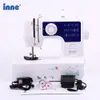 Machines INNE Sewing Machine 12 Stitches Mini Portable Household Night Light Foot Pedal Two Thread Kit Electric Hight Quality