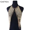 Camis GACVGA verano borla de lentejuelas Sexy Crop Top playa mujeres Halter Tops Bralettes cadena de Metal espalda descubierta camiseta sin mangas