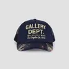 American Fashion Galleryes Graffiti Dept Letter Baseball Hat Curved Brim Hat For Men Women