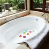 Tapis de bain Autocollants floraux Baignoires de douche Autocollant Décor de baignoire Fleurs Fleur Anti-décalcomanies