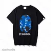 Рубашки Bathing Ape Fashion Tees t Мужские дизайнерские футболки Топы Мужские повседневные хлопковые уличные шорты с короткими рукавами с короткими рукавами Одежда M- R4p3