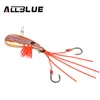 Przynęty przynęty Allblue Crazy Shrimp 7G 14G Metal Vib Sinking Blade Spoon Łowódzka Bass sztuczna przynęta z przyrządem Assist Hook Gumowa spódnica 230504