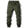 Broeken Cargobroeken Heren Jogging Casual broeken Volledige lengte Militaire streetwear Werk Tactische zakken Trainingsbroeken Mannelijke broeken Mode