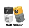 YT400 포켓 LED 남자 마이크로 비디오 게임 Proyector Toy Beamer HDMI USB 케이블 프로 LCD 스마트 홈 오피스를위한 미니 프로젝터 선물