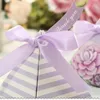 Geschenkwikkeling 25 PCS Bridal Shower Candy Box Chocolate Party Cookie Gifts Triangle Wedding Boxes