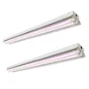 LED GROW Light Dual-end Powered Floreescence Tube Replacement Bi-Pin G13 BASE FULL SPECTRUM, 4ft V-form Växtlampor för inomhusväxter Oemled