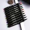 Markers 30406080168 Color Art Set Dual Headed Artist Sketch Oily Alcohol based Marker For Animation Manga 230503