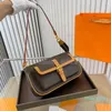 2023-Brand Designer Armpit Bag Women's Fashion Spring Autumn Luxury Messenger Bag Handbag Cosmetic Bags Size 26x14