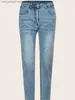 Women's Jeans LW Mid Waist Cut Out Stretchy Wash Light Blue Back Hollow-out Denim Pants Women Fashion Streetwears Sexy Zipper Fly T230504