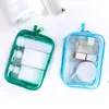 Cosmetic Bags Cases 1pc PVC Women Zipper Clear Makeup Bags Transparent Cosmetic Bag Beauty Case Travel Organizer Storage Bath Toiletry Wash Bag Z0504