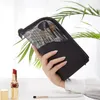 Cosmetic Bags Cases 1 PC Stand for Women Clear Zipper Makeup Travel Female Brush Holder Organizer Toiletry 230503