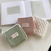 Cosmetic Bags Sanitary Napkin Storage Bag Cotton Cute Korea Coin Purse Wallet Toiletry Organizer Card Pouch Case Mini Makeup