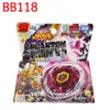 Top spinning Tomy Beyblades Metal Fusion Spinning Top Spinner Toys Toys BB43 BB88 BB99 BB105 PEGASIS BB108 BB118 BB122 COM O Lançador 230504