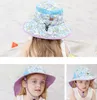 Kinderhut Sonnen Eimer Hut süße Baby Sommerreisen im Freien Kleinkind Infant Beach Hut für Mädchen DF216