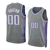 Custom Jersey Men Women Youth Malik Monk De'Aaron Fox Domantas Sabonis Harrison Barnes Kevin Huerter Keegan Murray Basketball Jerseys