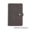 A6 Empty Notebook Binder notepads Loose Leaf Notebooks without Paper PU Leather Cover File Folder Spiral Planners Scrapbook